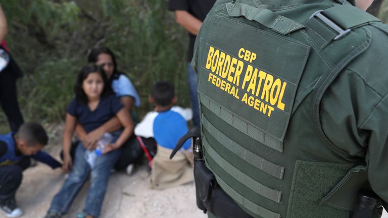 Juan David Ortiz has worked for US Border Patrol for a decade. File pic