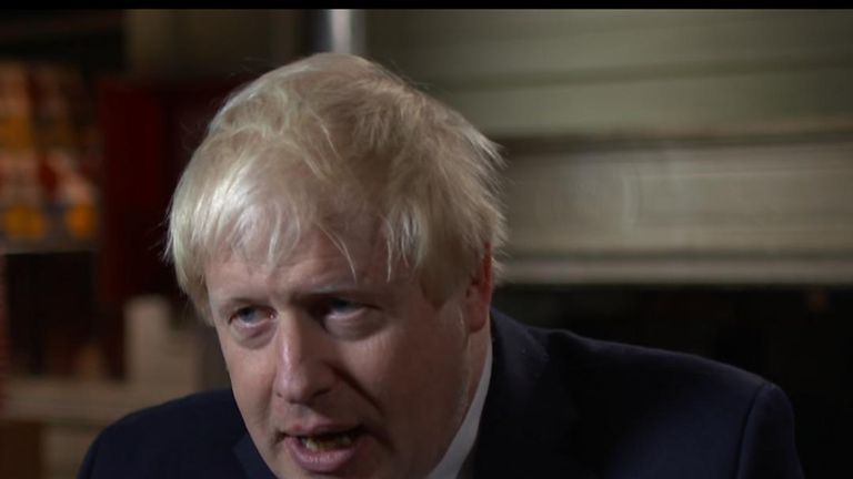 Boris Johnson has backed Sky News&#39; Make Debates Happen campaign