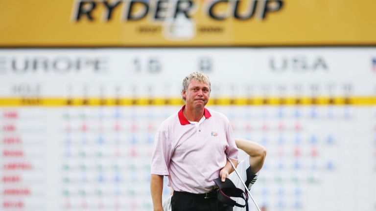 Darren Clarke made an emotional return to golf to help Europe win the Ryder Cup in 2006