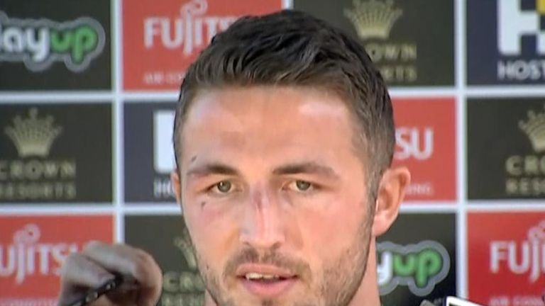 Sam Burgess told reporters he hoped the investigation would finish soon