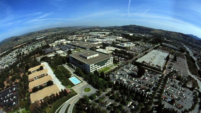 Silicon Valley in northern California is home to many top tech firms