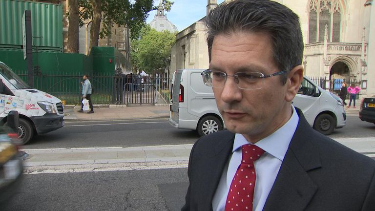 ex- Brexit Minister Steve Baker claims at least 80 MP&#39;s are prepared to vote against PM&#39;s Chequers plan.