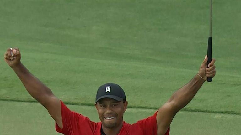 Tiger Woods wins first PGA match in five years 