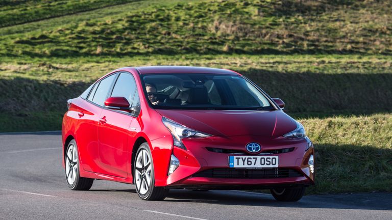 Toyota Recalls One Million Hybrid Cars Worldwide Over Fire Risk Shot Of 2016 Toyota Prius Model