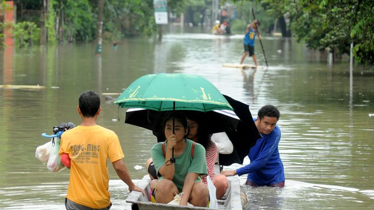 Typhoon Mangkhut: Millions at risk as cyclone hurtles towards ...