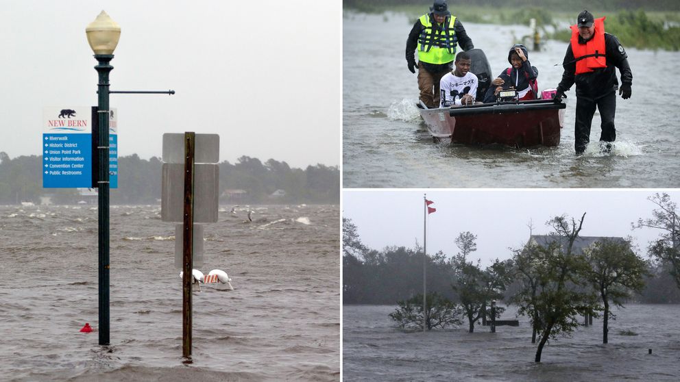 Hurricane Florence. Pic: Michael Candelori/ZUMA Wire/REX/Shutterstock
