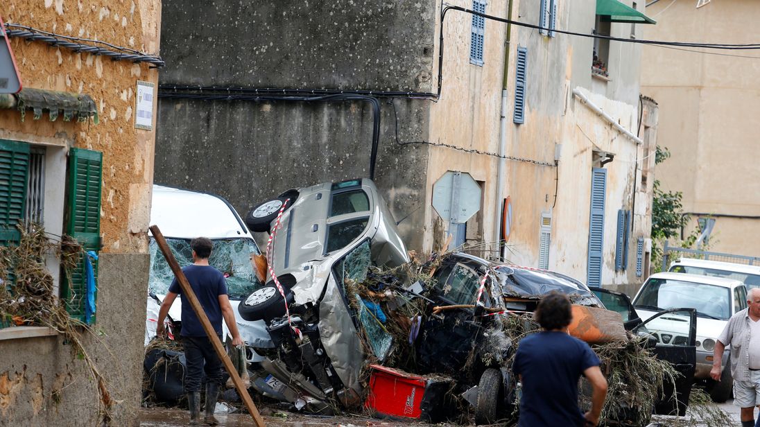 British couple killed in Majorca flash floods named as Anthony and