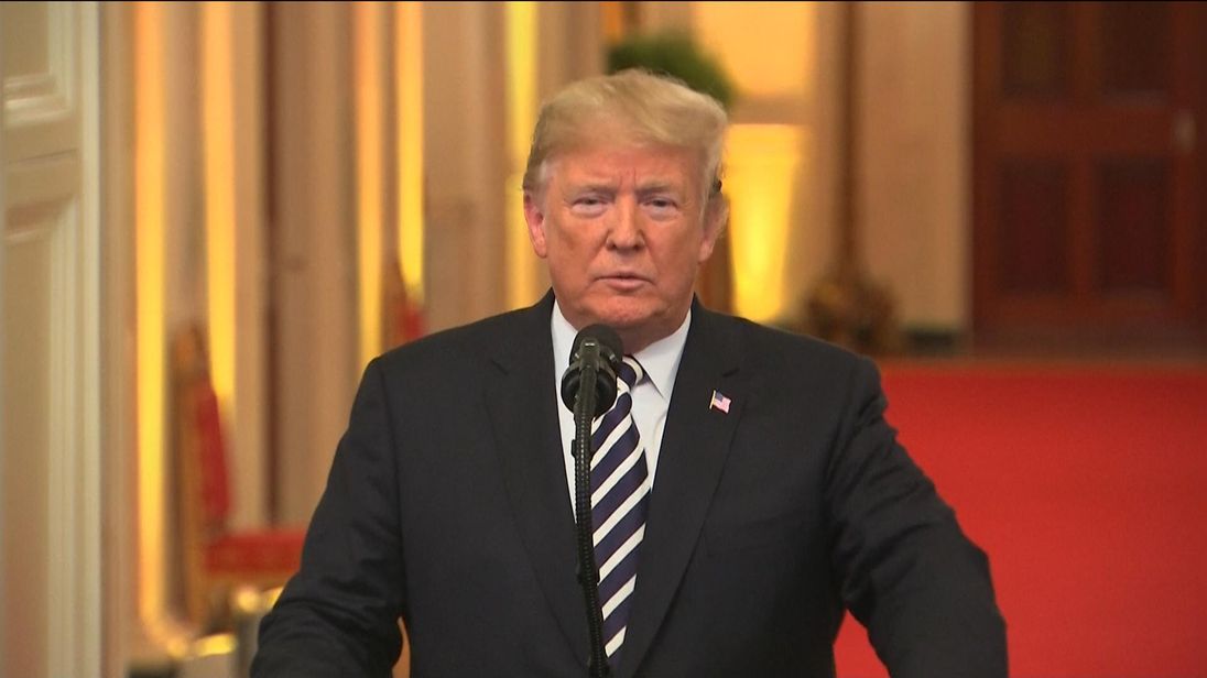 President Trump said that 'under historic scrutiny' Brett Kavanaugh was 'proven innocent'