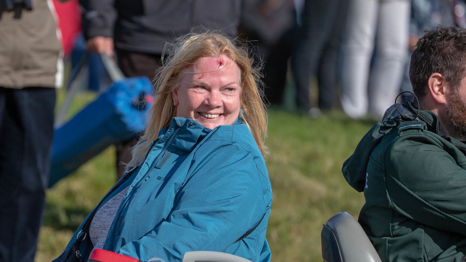 Another spectator hit on head by wayward golf ball at Kingsbarns in
