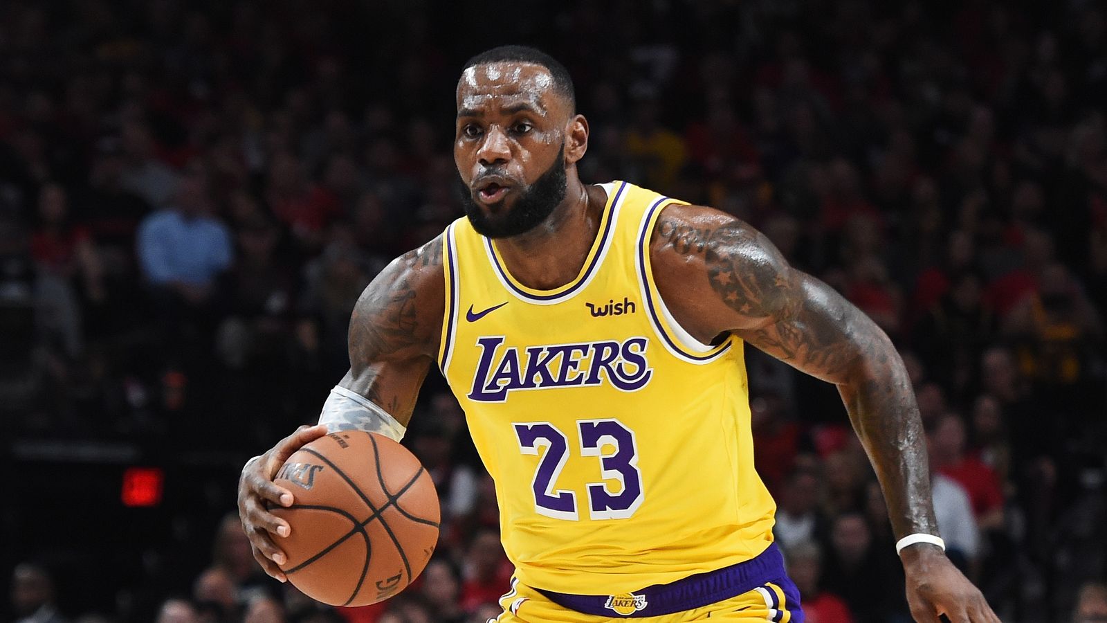 Lebron James: Basketball superstar loses in Portland in LA Lakers debut | World News ...