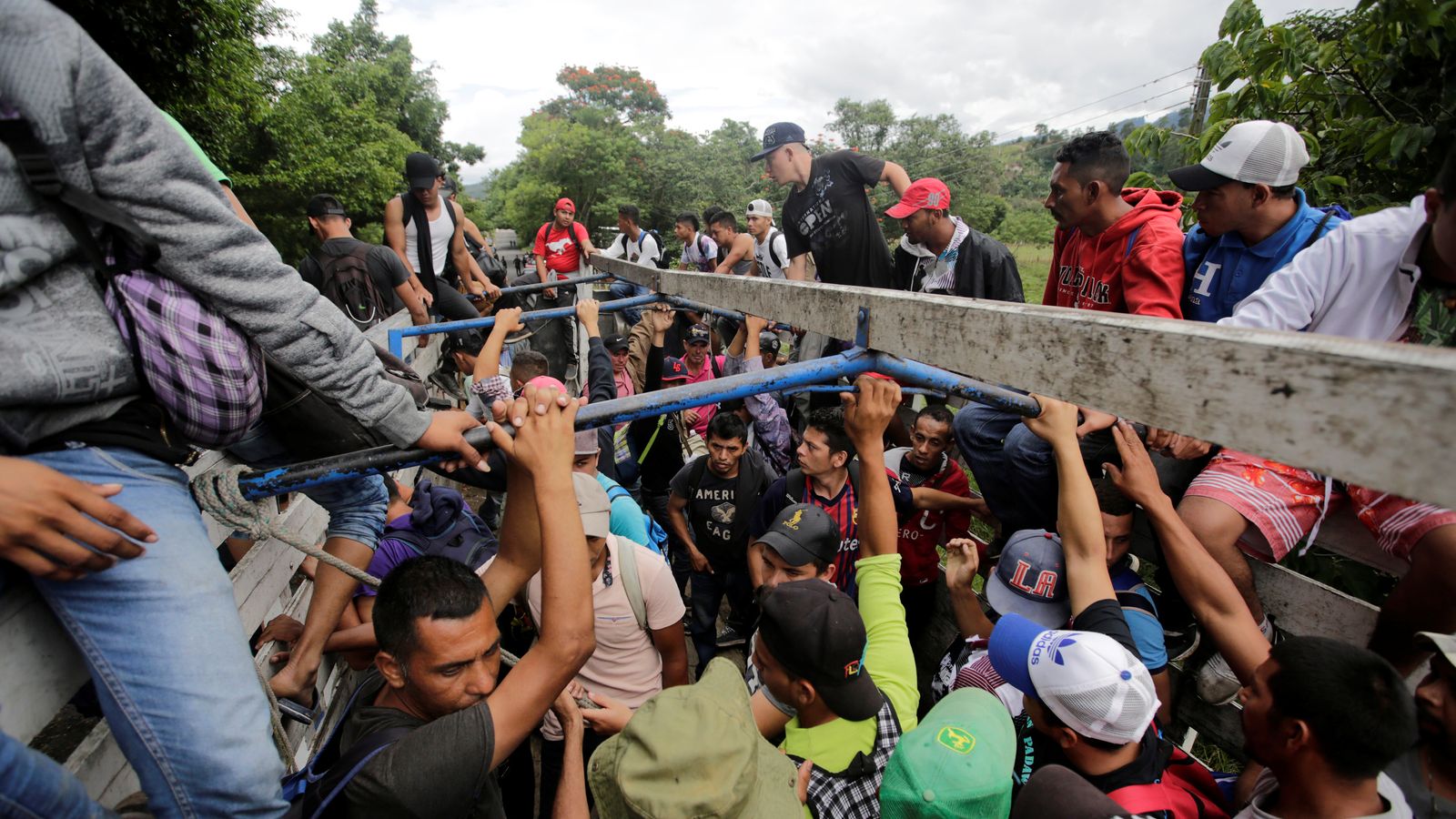 Mexico seeks UN's help with arrival of Honduran migrants | US News ...