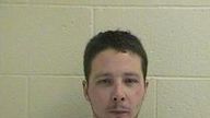William Clyde Allen III was jailed in 2008 for attempted aggravated assault Pic: Davis County Sheriff&#39;s Dept 
