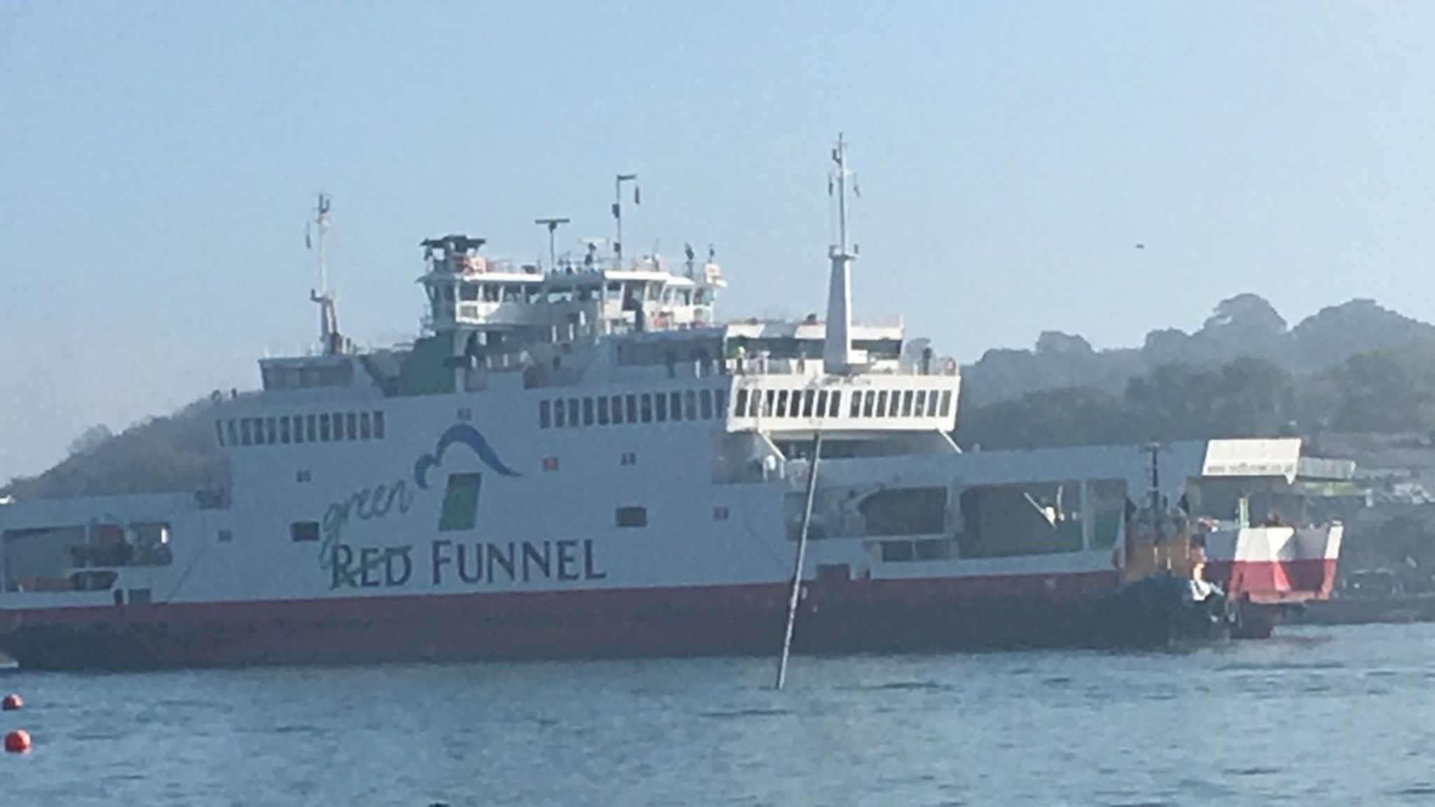Red Funnel Ferry Captain And First Mate Suspended After Accident