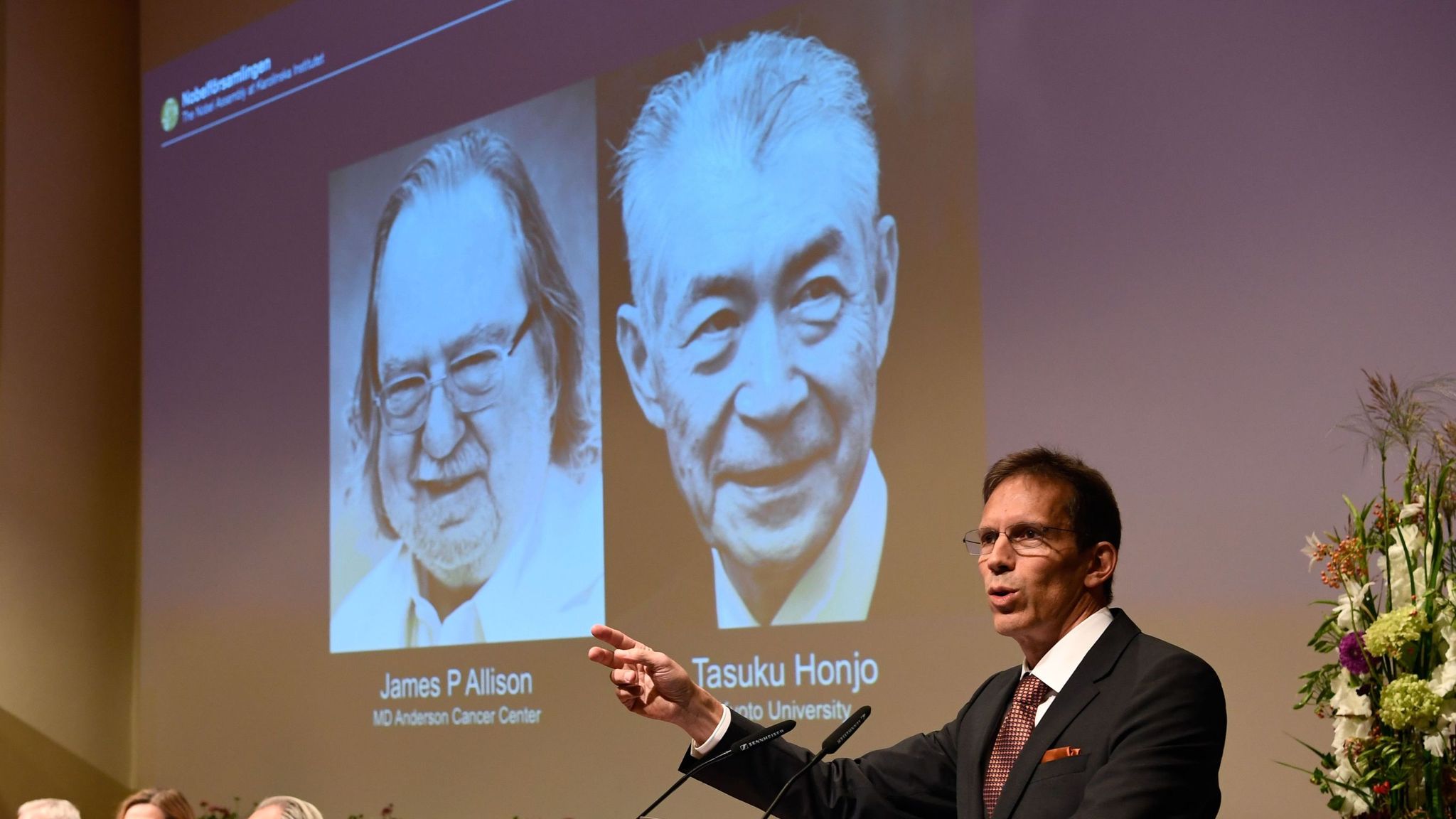 Nobel Medicine Prize Awarded For Cancer Immunotherapy Research | World ...