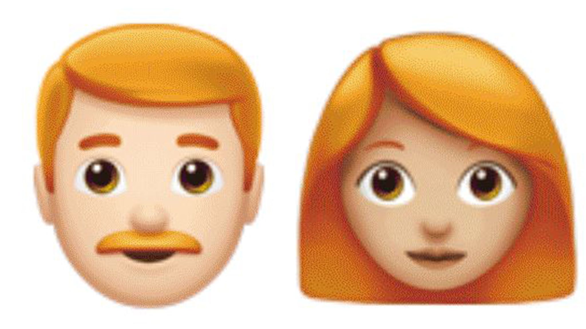 Apple Releases Redhead Emojis In Update To Better Represent Global Users Science Tech News Sky News
