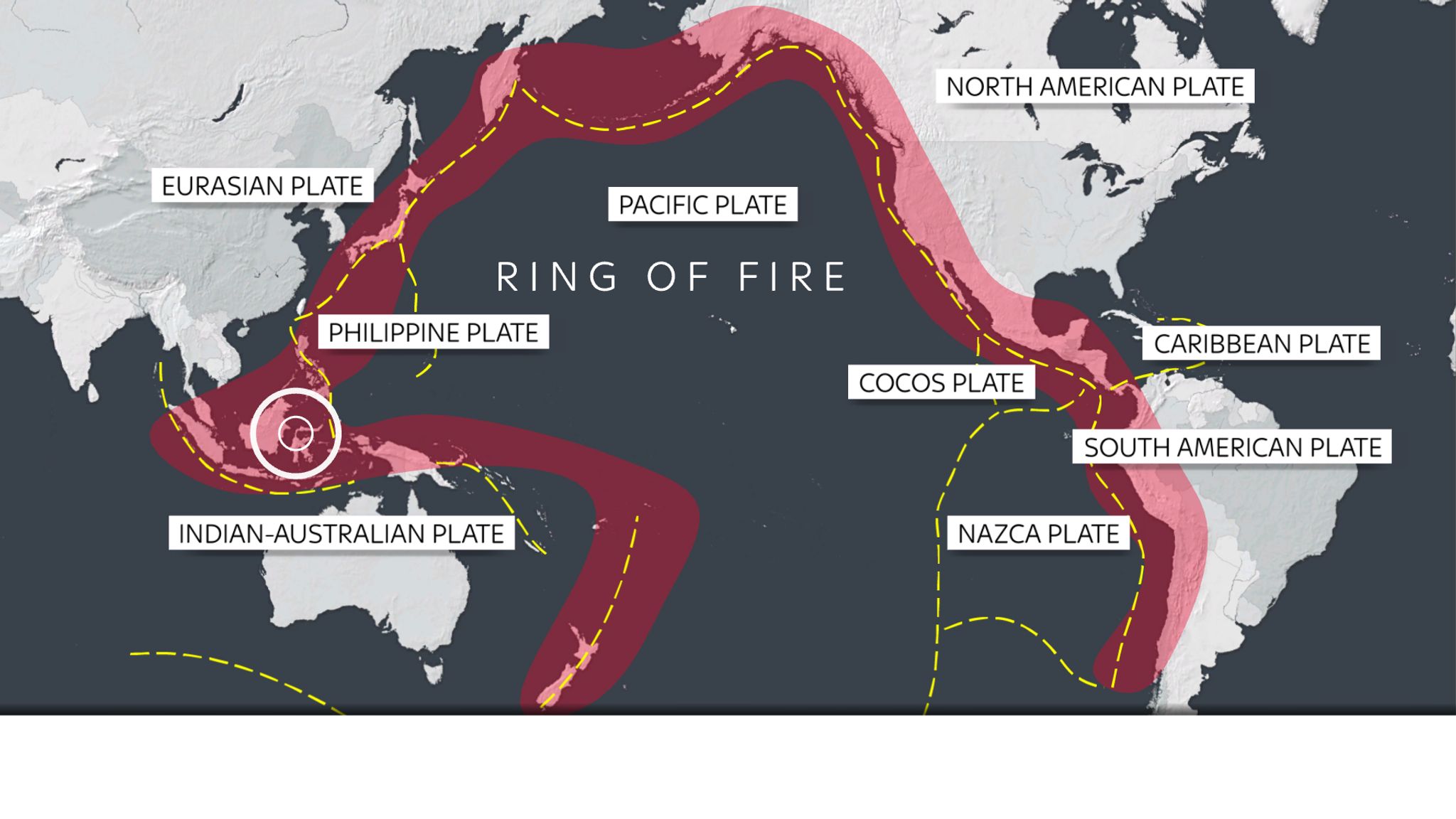 Ring of fire Why Indonesia has so many earthquakes World News Sky News