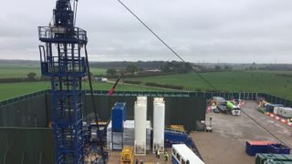 The site in Lancashire has sparked protests