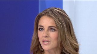 Liz Hurley campaigns for breast cancer awareness and research