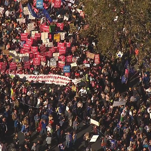 March in London calls for People's Vote
