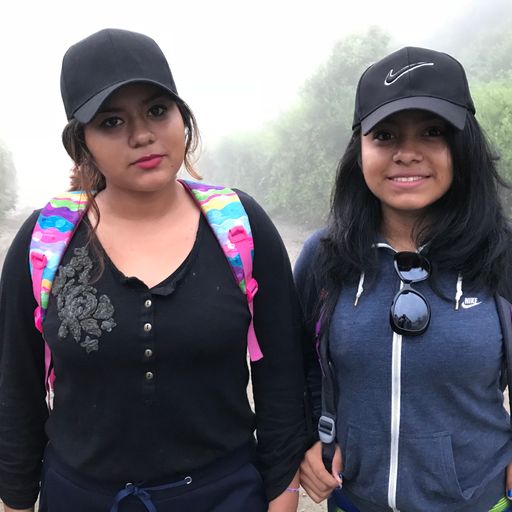 The girls putting their lives in the hands of a smuggler