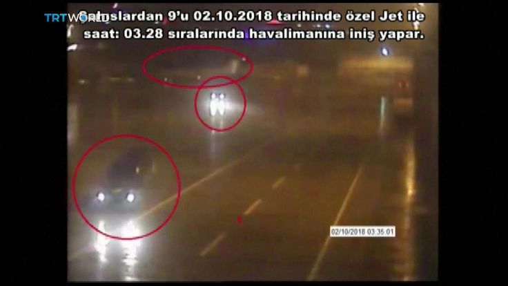 Black vans at Istanbul airport linked to Jamal Khashoggi's disappearance
