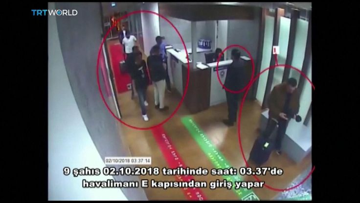 Saudis linked to Jamal Khashoggi disappearance passing through security checkpoint at Istanbul airport