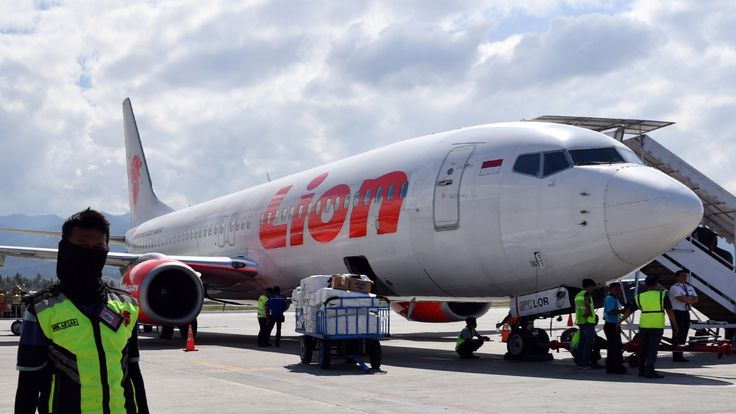 Lion Air Boeing 737-800 aircraft. File pic