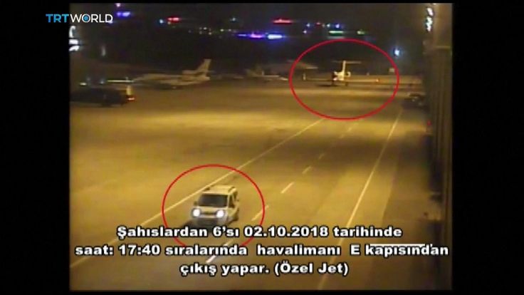 A white jeep and private jet on airport tarmac