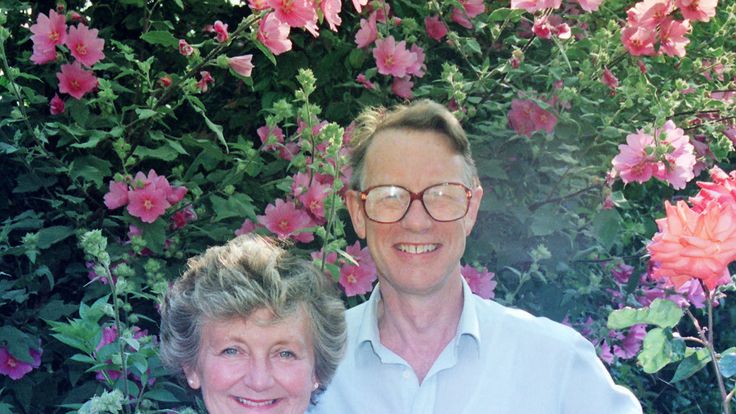 File photo dated 24/06/93 of Diana and Paul Lamplugh, the parents of Suzy Lamplugh who went missing in 1986, in their garden in London. Police investigating the murder of the estate agent more than 30 years ago have today begun a search at a property in the West Midlands. PRESS ASSOCIATION Photo. Issue date: Tuesday October 30, 2018. See PA story POLICE Lamplugh. Photo credit should read: Tony Harris/PA Wire