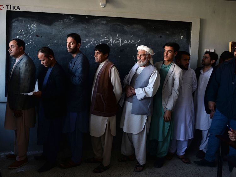 There were more than eight million registered voters in the country