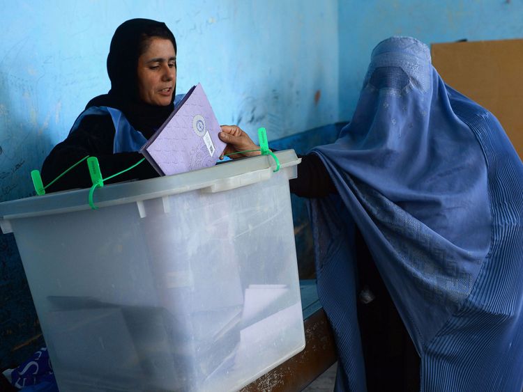 Many women voted in the election