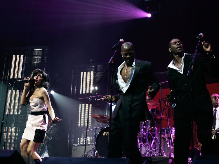 Winehouse's hologram will be accompanied by a live band and backing singers