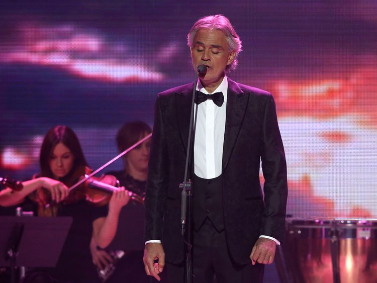 Andrea Bocelli will perform two pieces at the royal wedding service