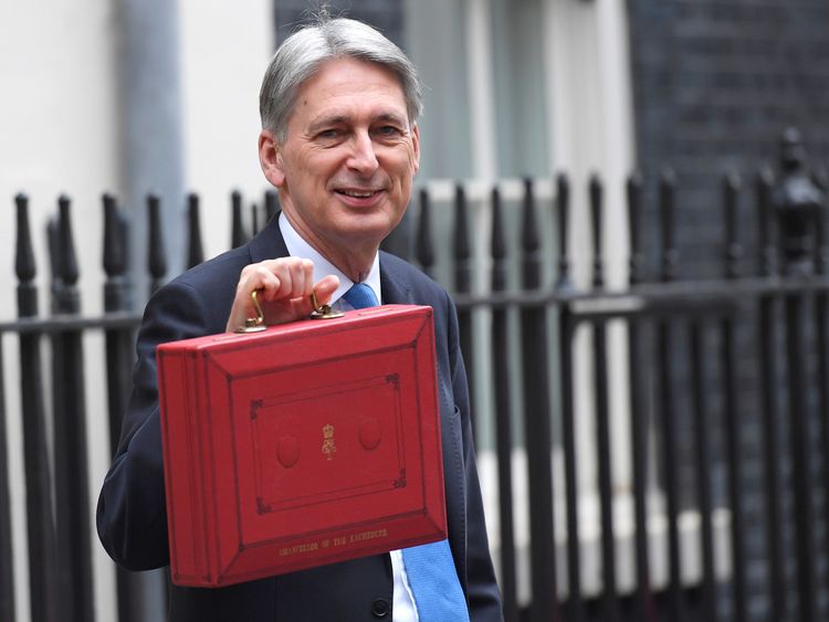  Chancellor of the Exchequer Philip Hammond 