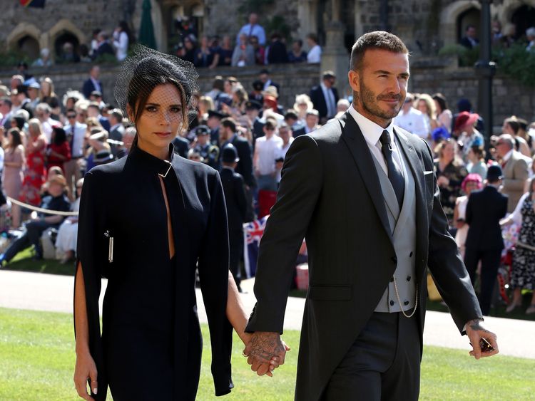 Beckham praised his wife's success in the fashion industry