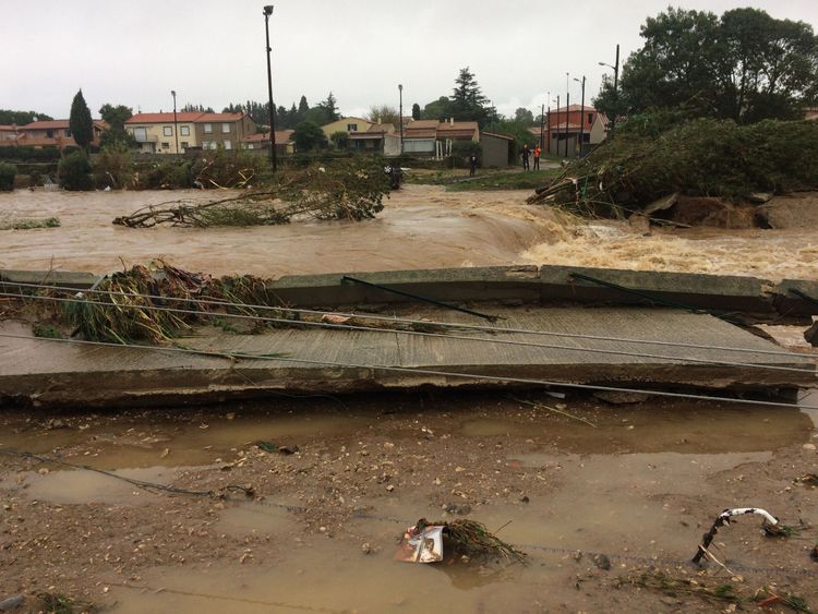 Flash floods kill at least 6 people in southwest France