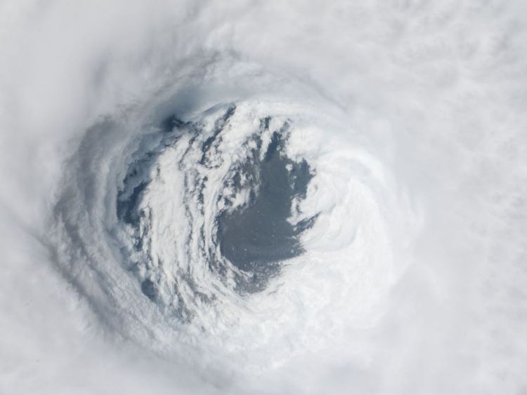 Hurricane Michael from the International Space Station. Pic: ISS