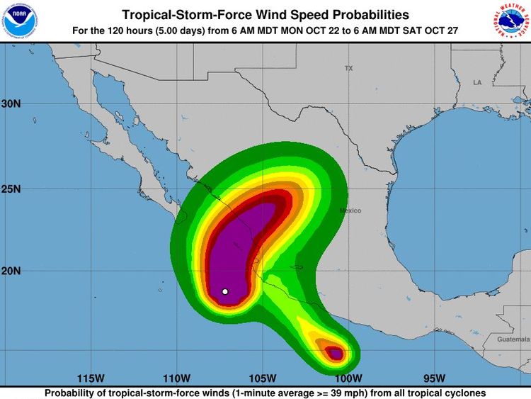 Hurricane Willa threatens Mexico tourist resorts Hurricane Willa threatens Mexico tourist resorts