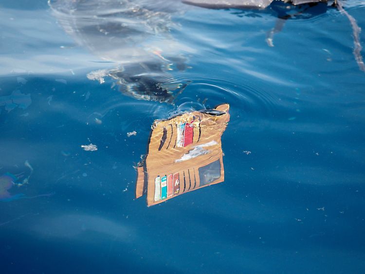 A wallet belonging to a passenger of the ill-fated Lion Air flight JT 610 floats at sea in the waters north of Karawang, West Java province, on October 29, 2018. - All 189 passengers and crew aboard a crashed Indonesian Lion Air jet were &#39;likely&#39; killed in the accident, the search and rescue agency said on October 29, as it announced it had found human remains. (Photo by ARIF ARIADI / AFP) (Photo credit should read ARIF ARIADI/AFP/Getty Images)