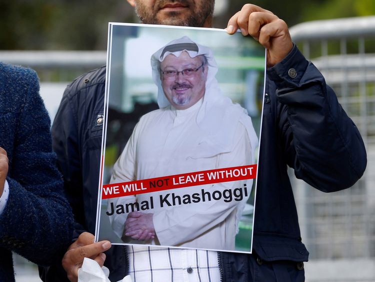 Jamal Khashoggi disappeared after visiting the Saudi consulate in Istanbul