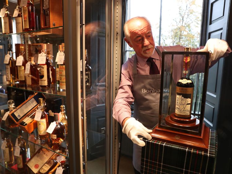 Macallan Valerio Adami whisky