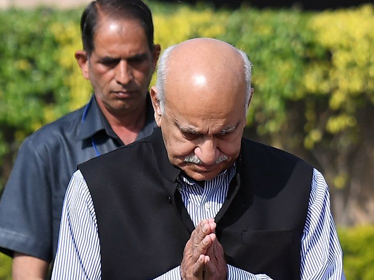 Junior foreign minister MJ Akbar is accused of sexual harassment by seven journalists when he was a newspaper editor