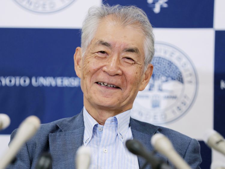 Nobel Medicine Prize winner professor Tasuku Honjo 