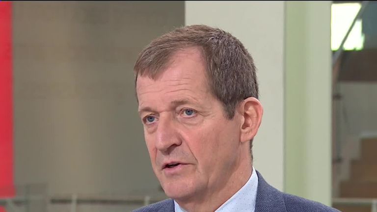 Former Tony Blair spokesman Alastair Campbell defends his comments about anti-war marchers after being questioned by Sophy Ridge about the People&#39;s Vote march.