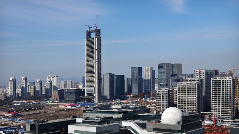 Police are looking for the suspect following the attack in Ningbo city