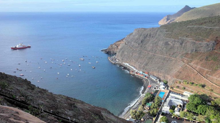 BAS researchers have discovered increasing levels of plastic on the remote island of St Helena. Pic: David Barnes/BAS
