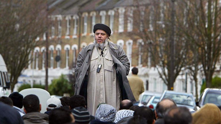Abu Hamza preached to Islamic extremists during his time as imam of the now-reformed Finsbury Park Mosque