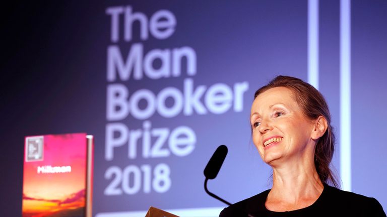 Anna Burns is the first Northern Irish writer to win the prize