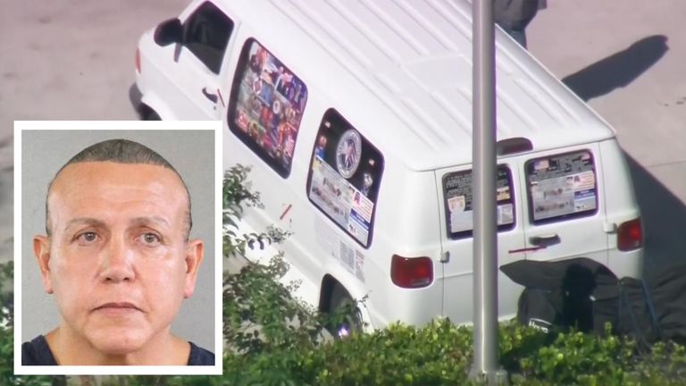 Cesar Sayoc has been arrested in connection with the suspicious packages
