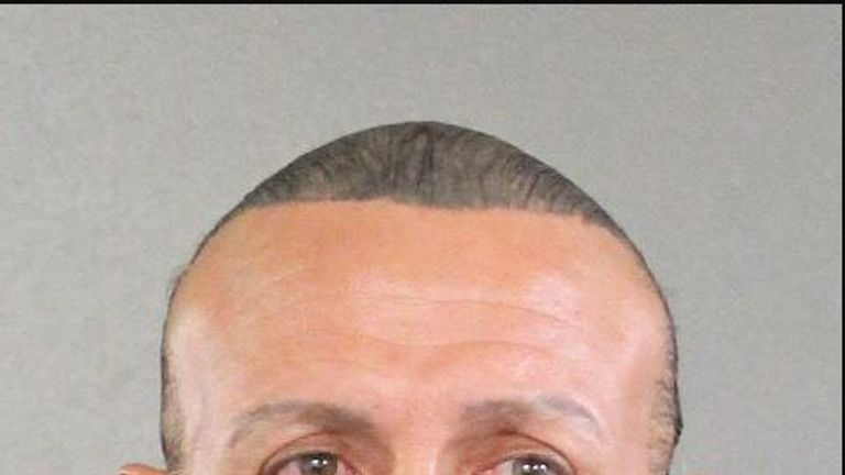 Cesar Sayoc has been arrested in connection with the devices. Pic: Broward Sherrif&#39;s Office